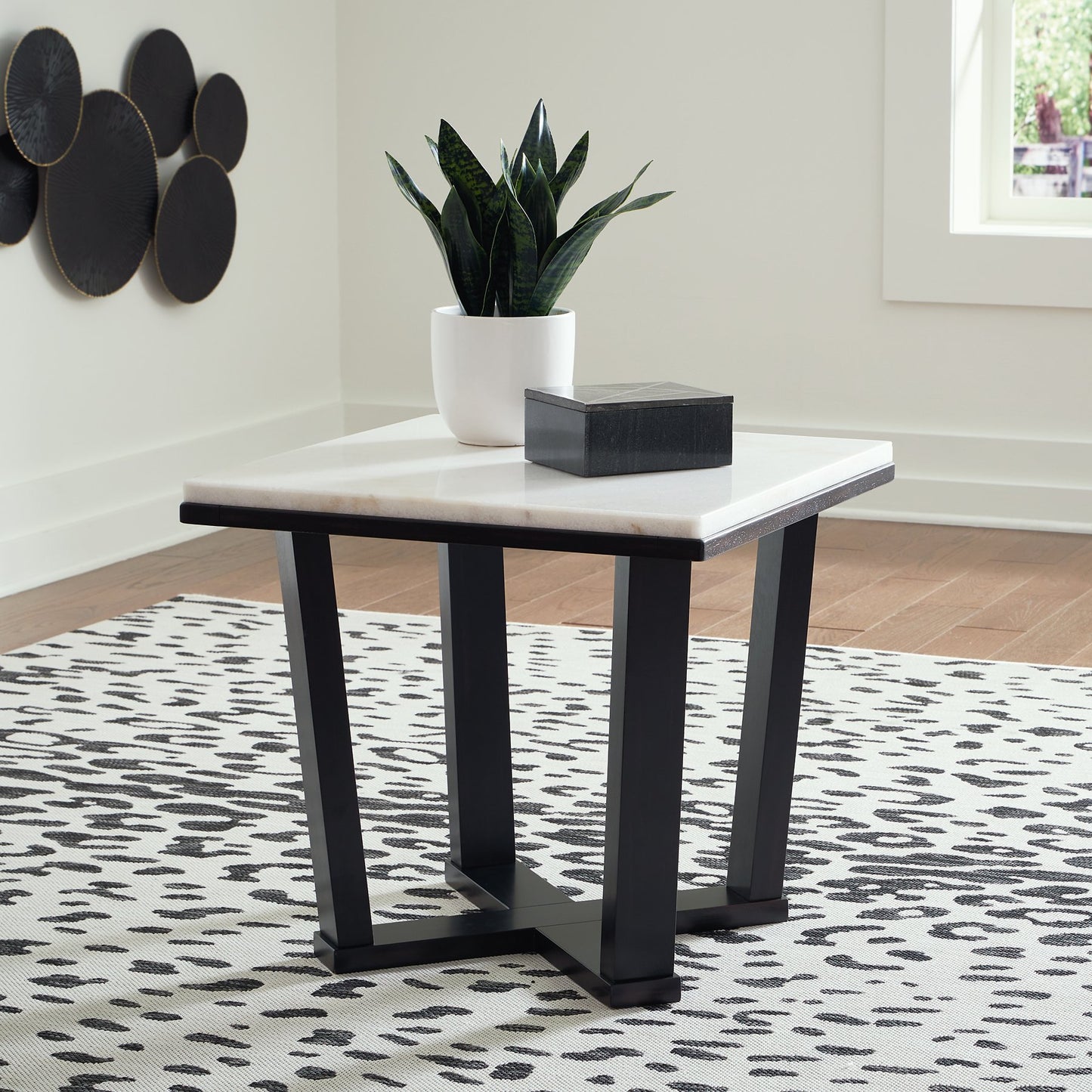 Fostead End Table - Pull Up A Couch