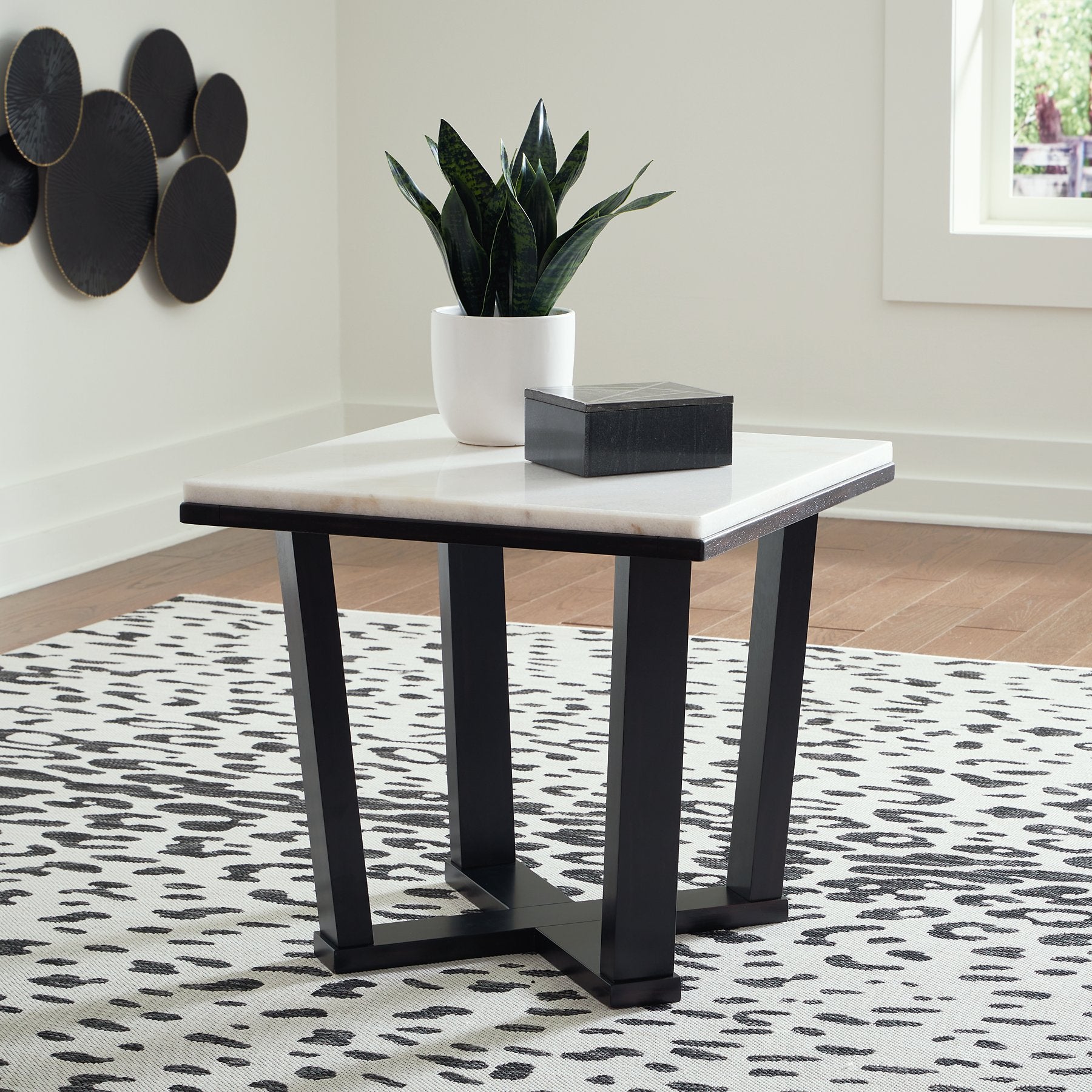 Fostead End Table - Pull Up A Couch