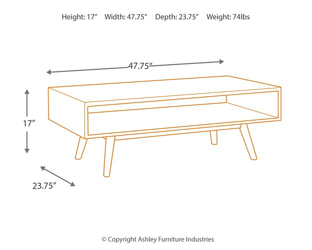 Kisper Coffee Table - Pull Up A Couch