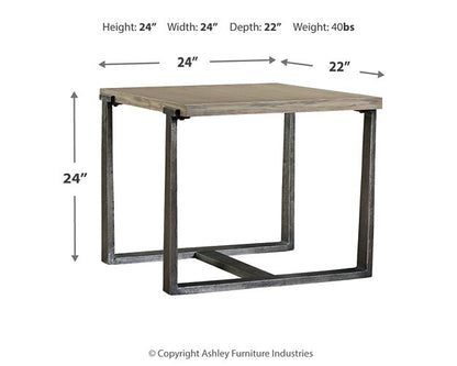 Dalenville End Table - Pull Up A Couch