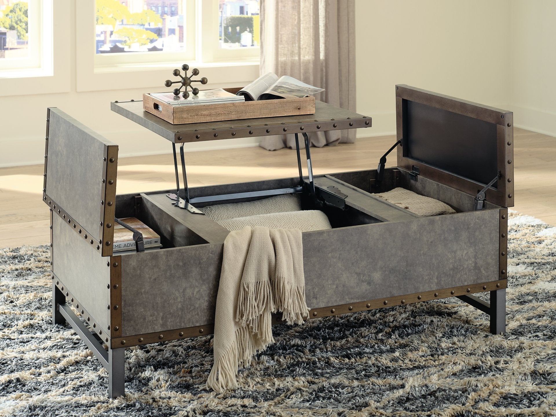 Derrylin Lift-Top Coffee Table - Pull Up A Couch