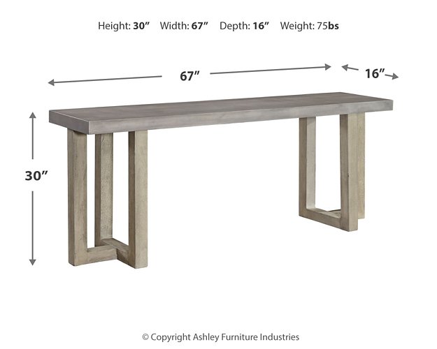 Lockthorne Sofa/Console Table - Pull Up A Couch