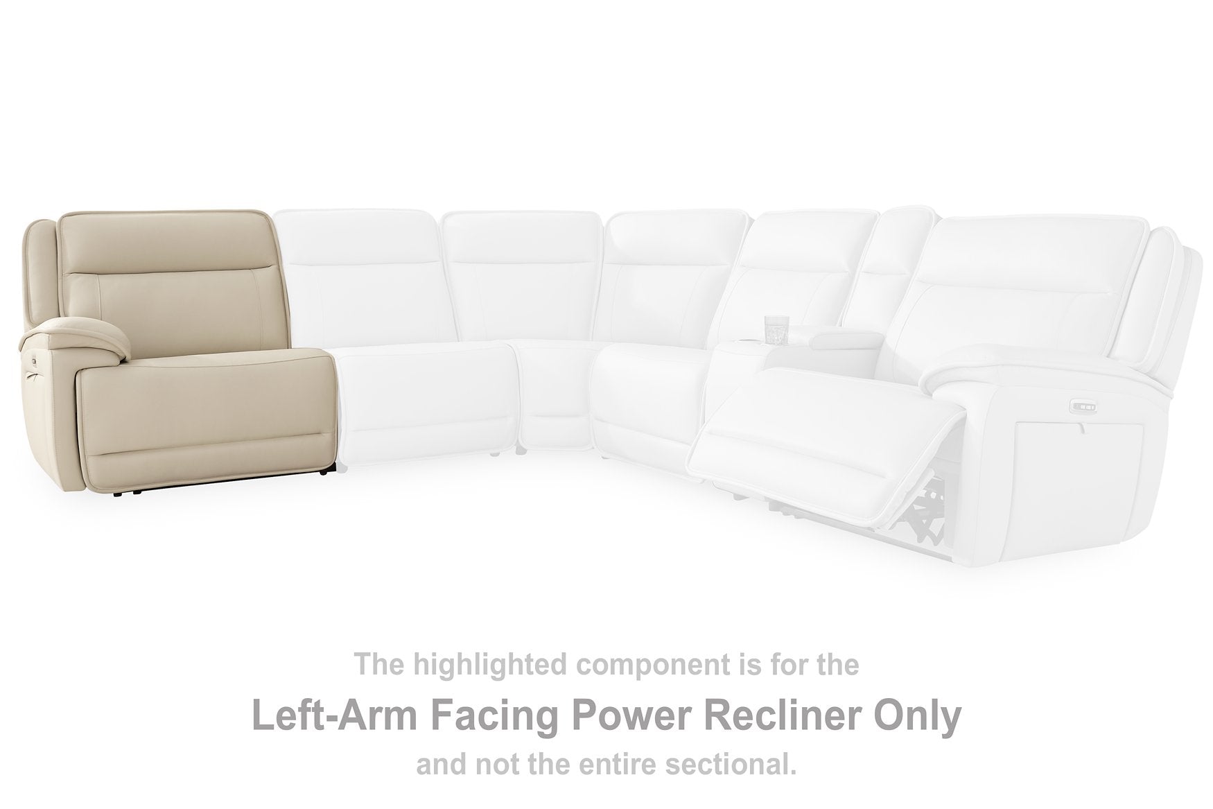 Double Deal Power Reclining Loveseat Sectional - Pull Up A Couch