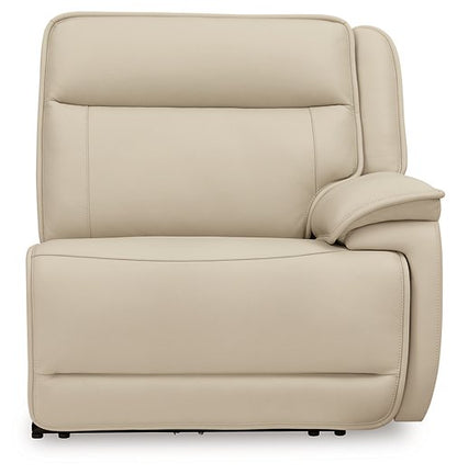 Double Deal Power Reclining Loveseat Sectional - Pull Up A Couch