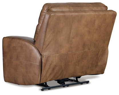 Game Plan Oversized Power Recliner - Pull Up A Couch