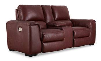 Alessandro Power Reclining Loveseat with Console - Pull Up A Couch