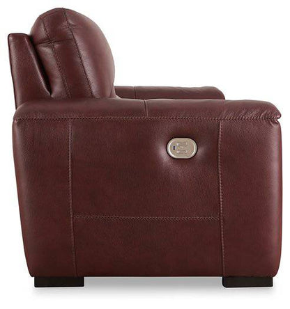 Alessandro Power Reclining Loveseat with Console - Pull Up A Couch