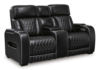 Boyington Power Reclining Loveseat with Console - Pull Up A Couch