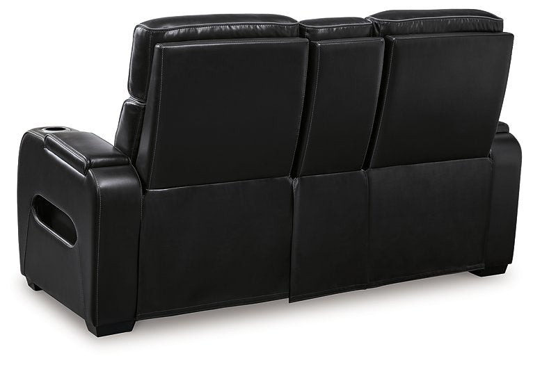 Boyington Power Reclining Loveseat with Console - Pull Up A Couch