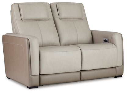 Battleville Power Reclining Loveseat - Pull Up A Couch