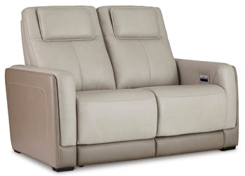 Battleville Power Reclining Loveseat - Pull Up A Couch