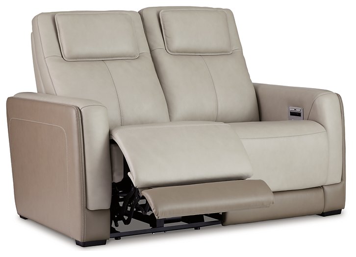 Battleville Power Reclining Loveseat - Pull Up A Couch