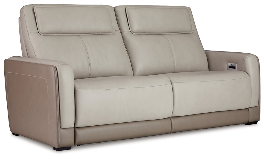 Battleville Power Reclining Sofa - Pull Up A Couch