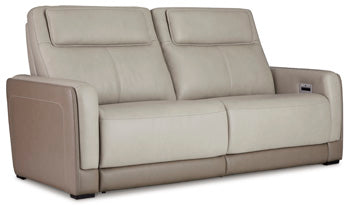 Battleville Power Reclining Sofa - Pull Up A Couch