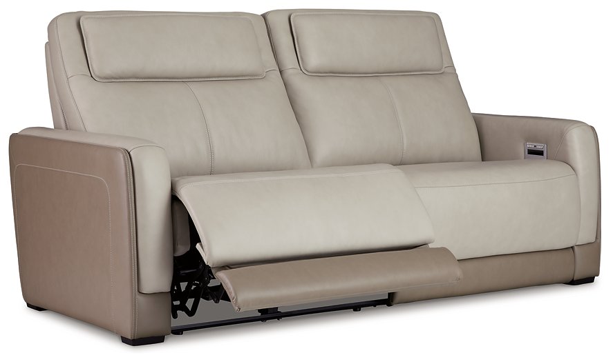 Battleville Power Reclining Sofa - Pull Up A Couch