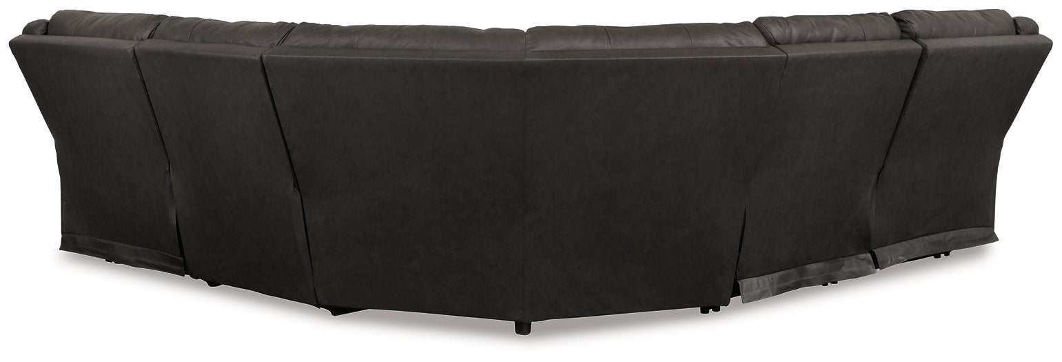 Mackie Pike Power Reclining Sectional - Pull Up A Couch