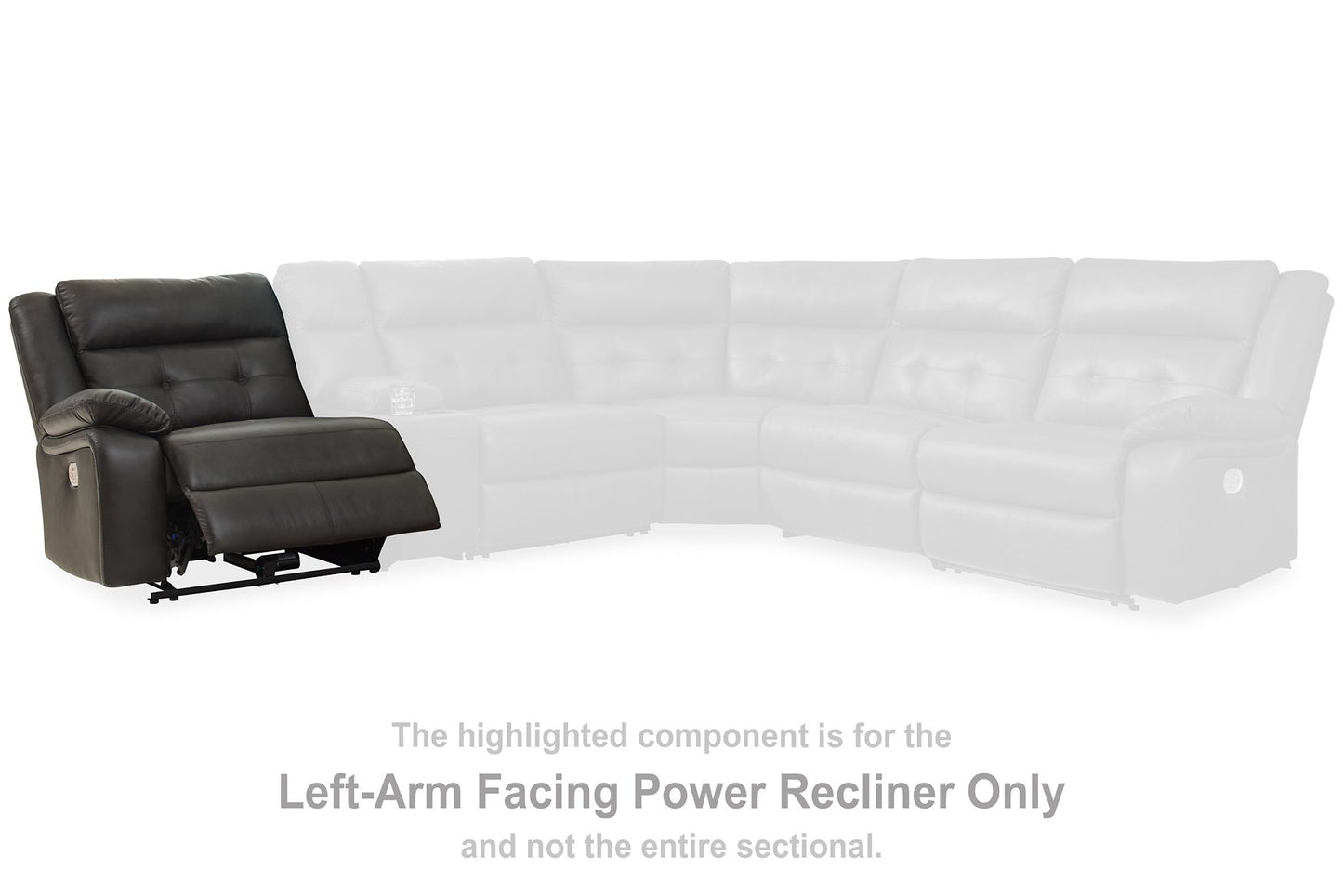 Mackie Pike Power Reclining Sectional - Pull Up A Couch