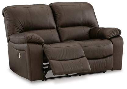 Leesworth Power Reclining Loveseat - Pull Up A Couch