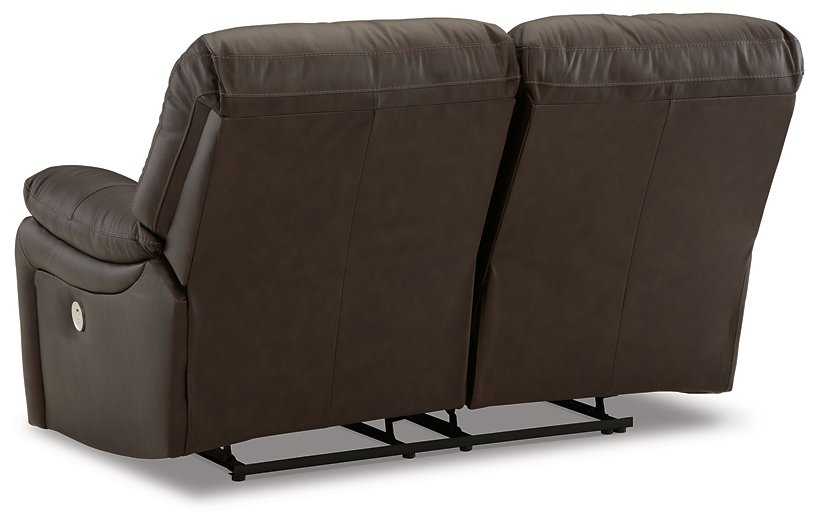 Leesworth Power Reclining Loveseat - Pull Up A Couch