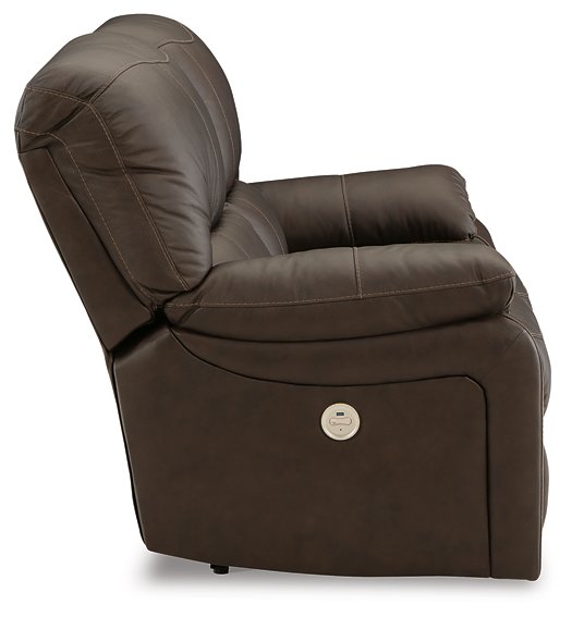 Leesworth Power Reclining Loveseat - Pull Up A Couch