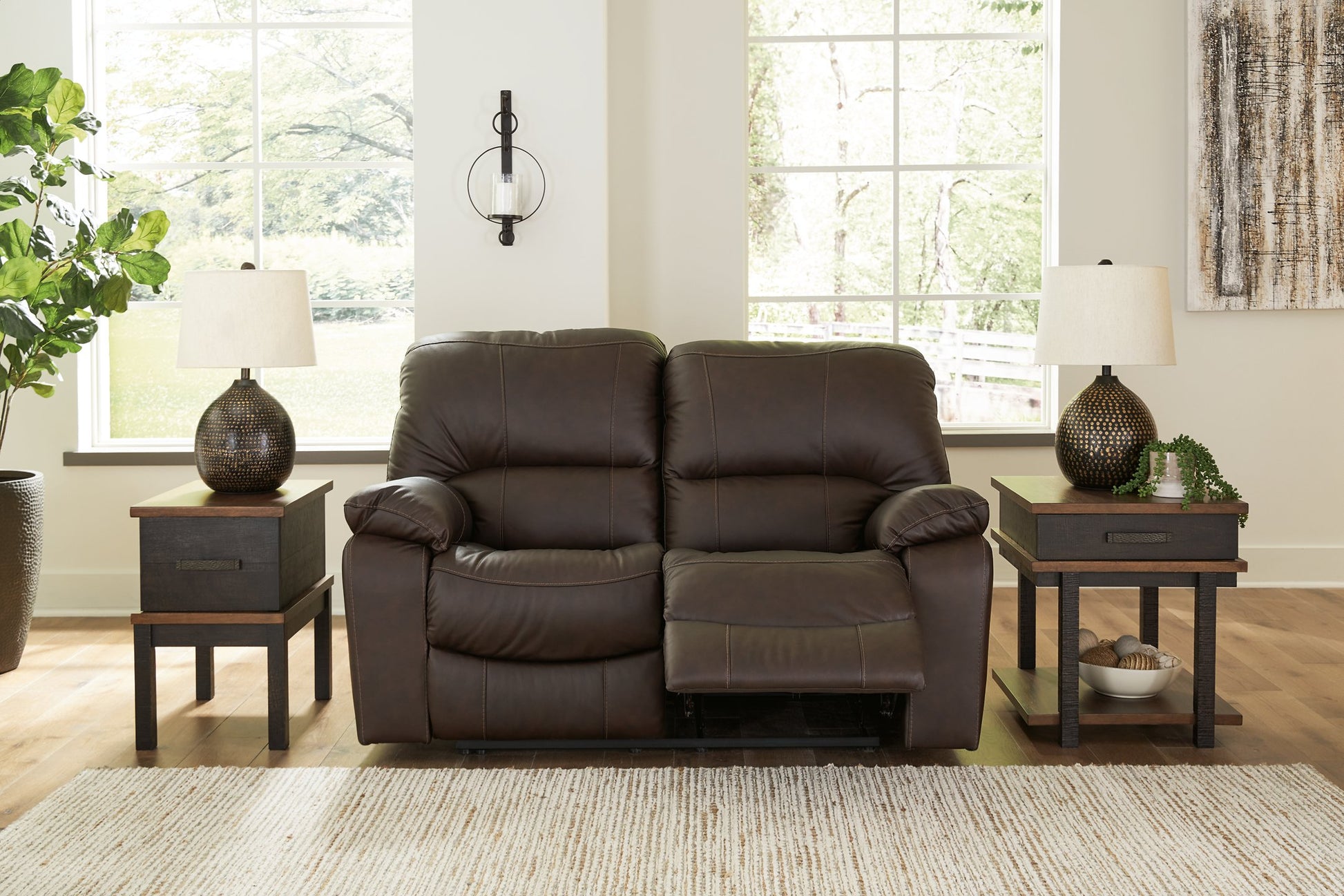 Leesworth Power Reclining Loveseat - Pull Up A Couch