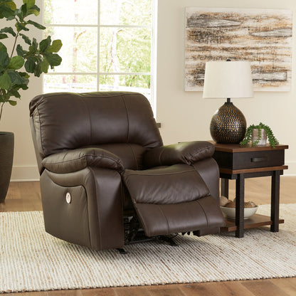 Leesworth Power Recliner - Pull Up A Couch