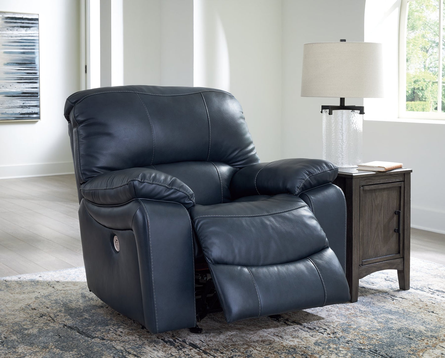 Leesworth Power Recliner - Pull Up A Couch