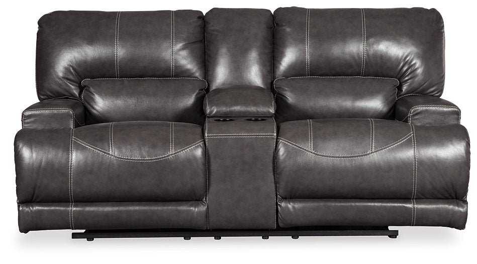 McCaskill Power Reclining Loveseat with Console - Pull Up A Couch