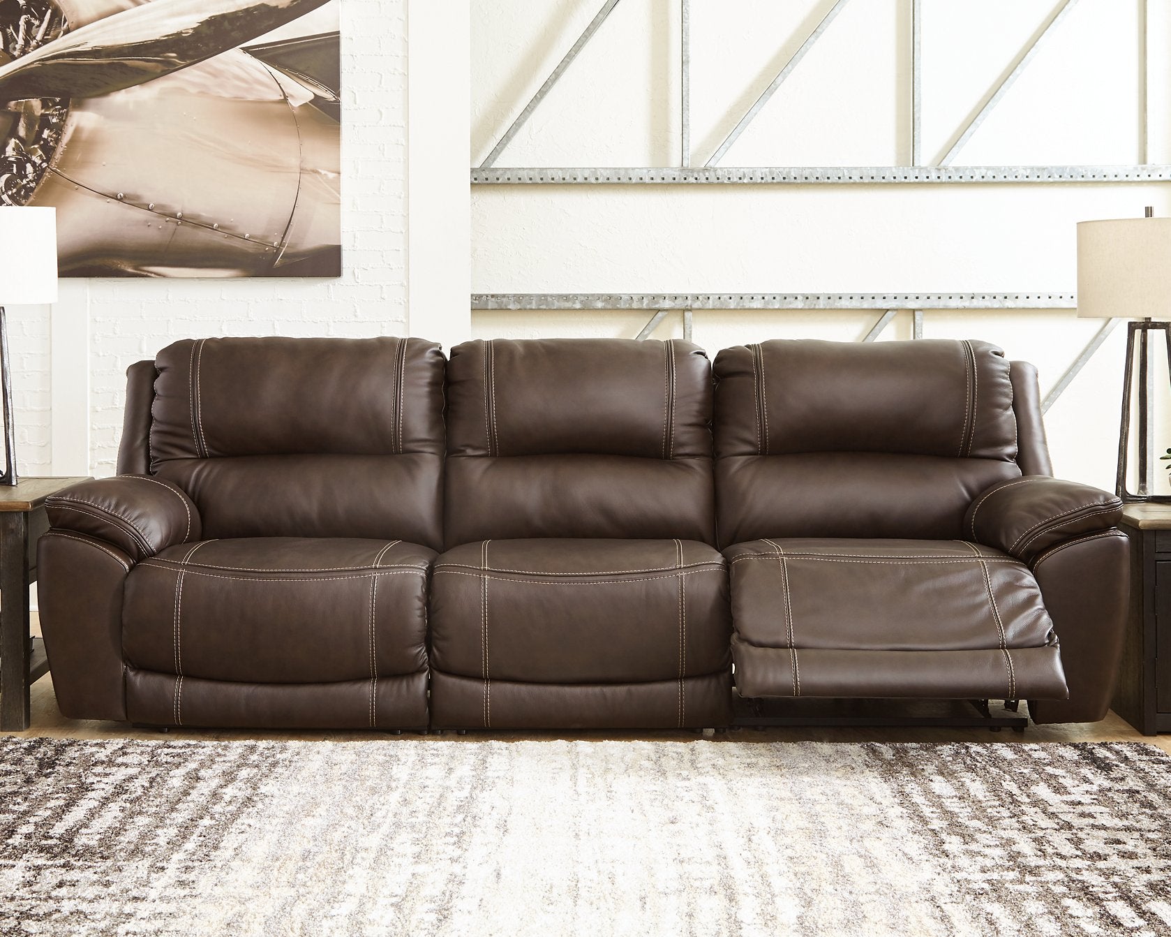 Dunleith 3-Piece Power Reclining Sofa - Pull Up A Couch