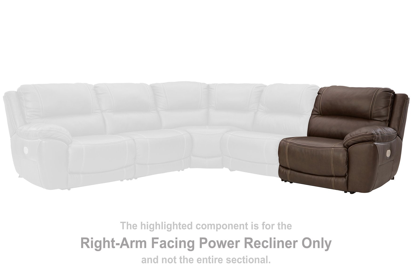 Dunleith 2-Piece Power Reclining Loveseat - Pull Up A Couch