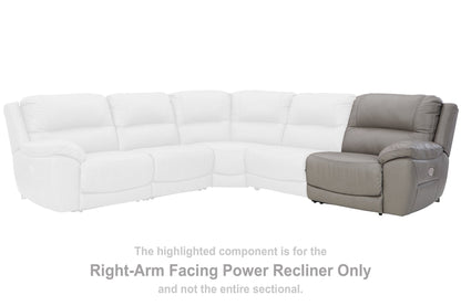 Dunleith 3-Piece Power Reclining Sectional Sofa - Pull Up A Couch