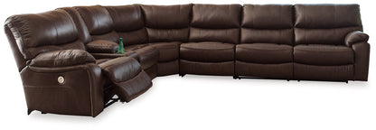 Family Circle Power Reclining Sectional - Pull Up A Couch