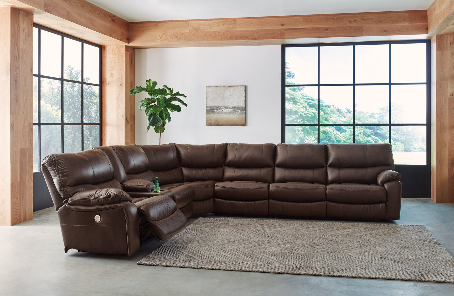 Family Circle Power Reclining Sectional - Pull Up A Couch