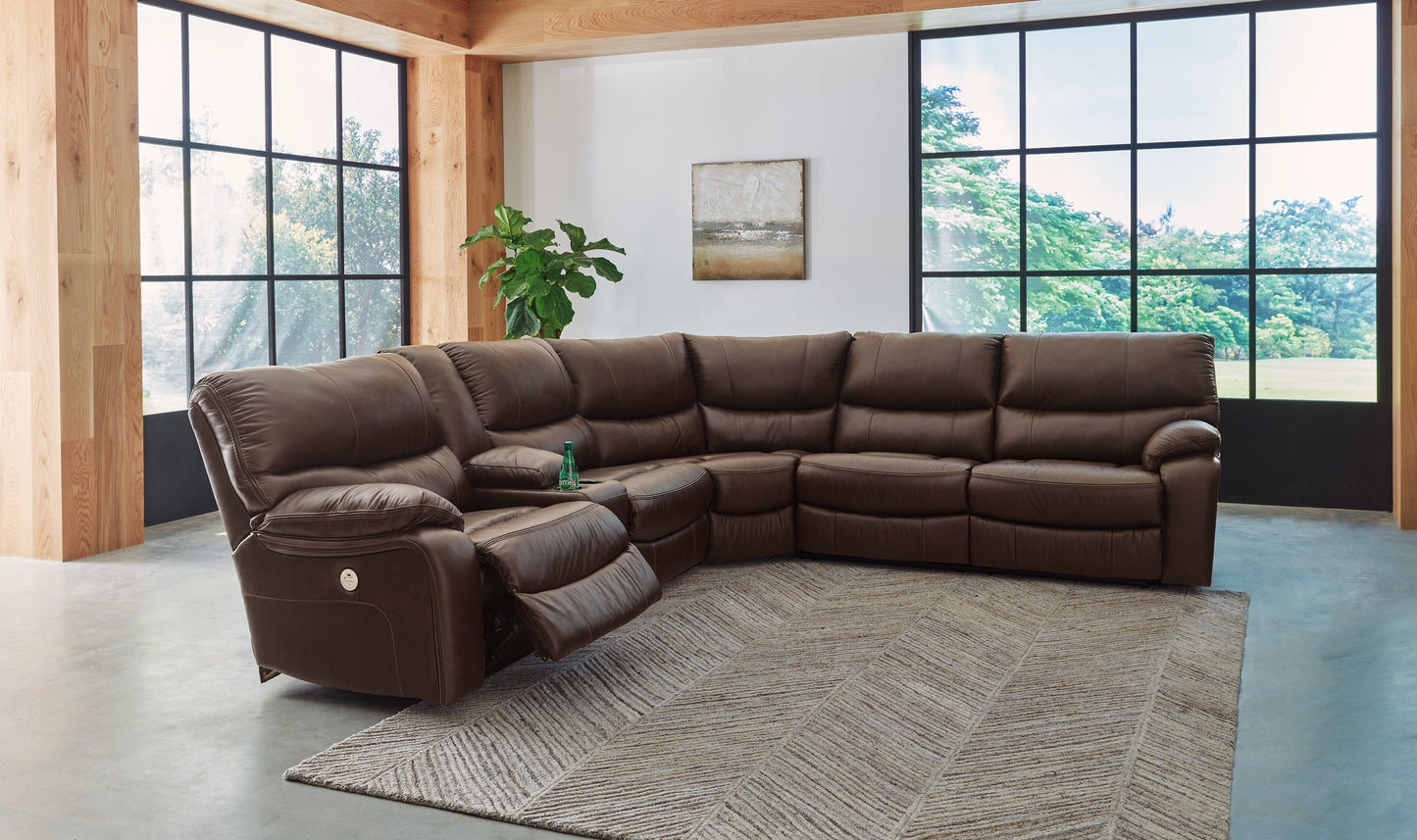 Family Circle Power Reclining Sectional - Pull Up A Couch