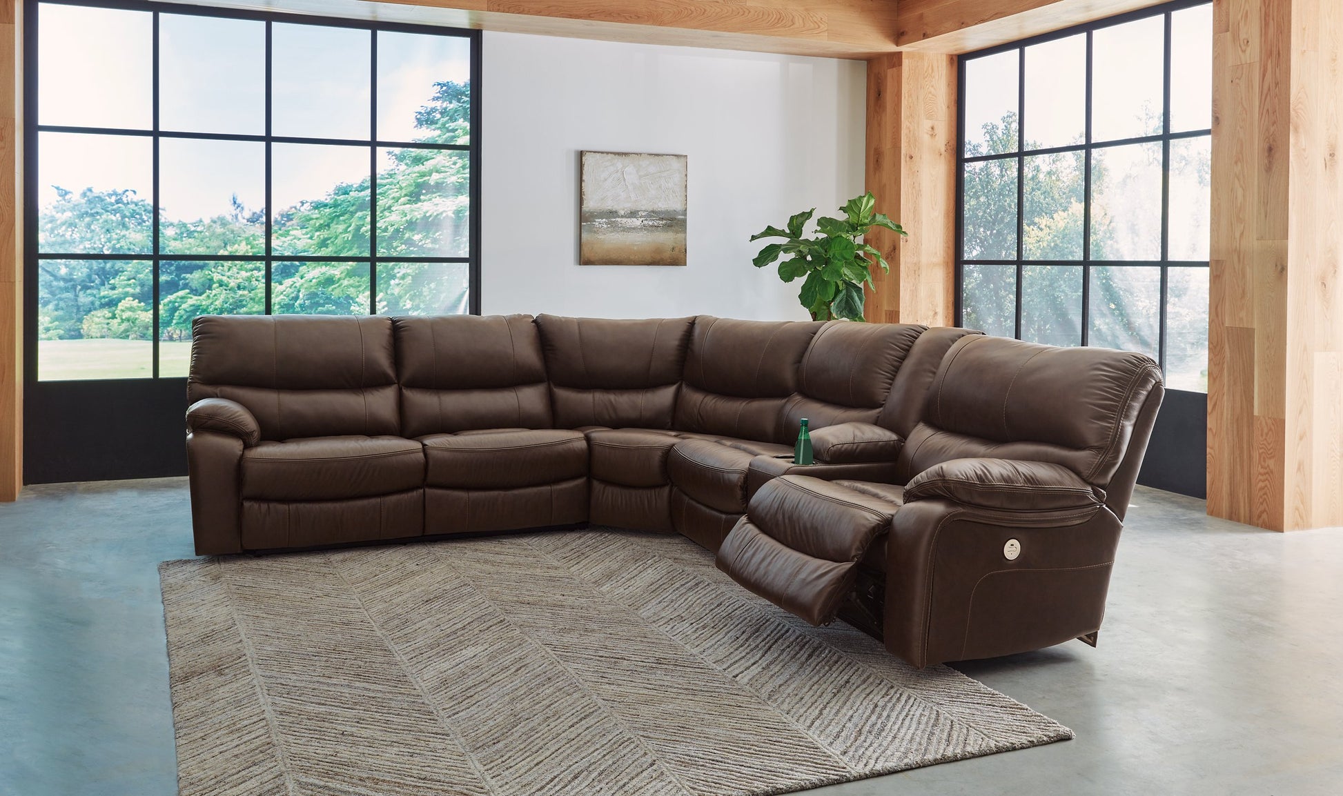 Family Circle Power Reclining Sectional - Pull Up A Couch