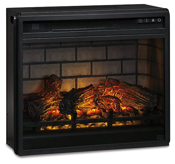 Entertainment Accessories Electric Infrared Fireplace Insert - Pull Up A Couch