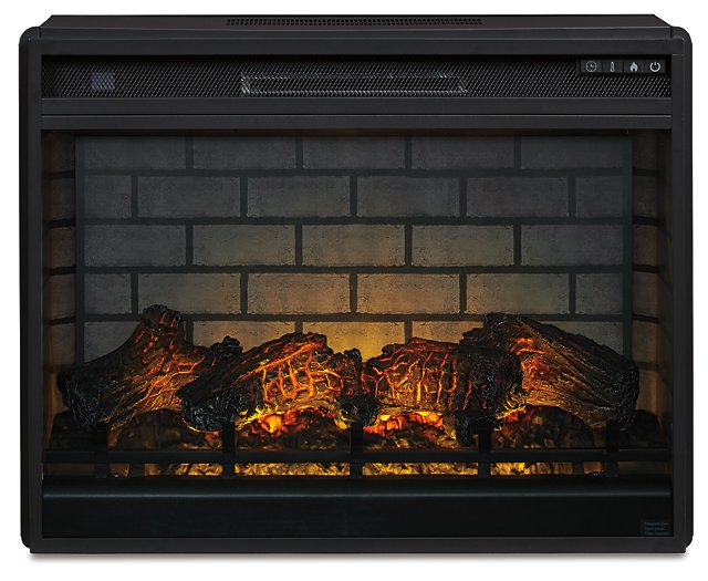 Entertainment Accessories Electric Infrared Fireplace Insert - Pull Up A Couch