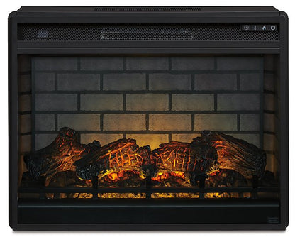 Entertainment Accessories Electric Infrared Fireplace Insert - Pull Up A Couch