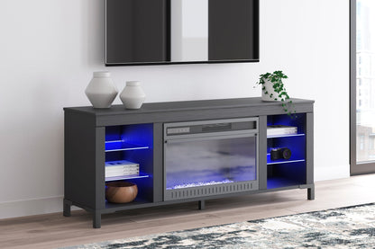 Cayberry 60" TV Stand with Electric Fireplace - Pull Up A Couch