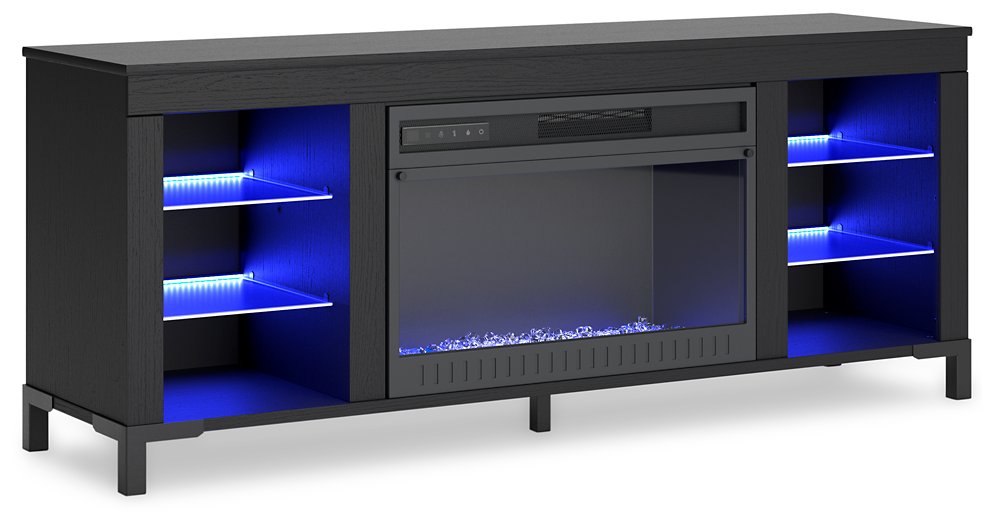 Cayberry 60" TV Stand with Electric Fireplace - Pull Up A Couch