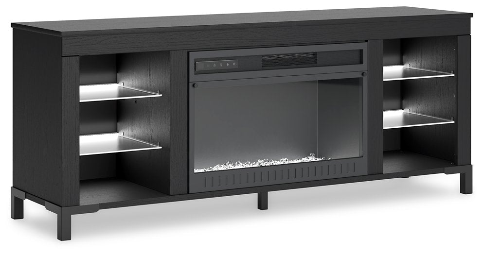 Cayberry 60" TV Stand with Electric Fireplace - Pull Up A Couch