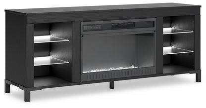 Cayberry 60" TV Stand with Electric Fireplace - Pull Up A Couch