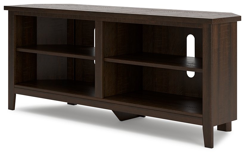 Camiburg Corner TV Stand - Pull Up A Couch