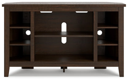 Camiburg Corner TV Stand - Pull Up A Couch