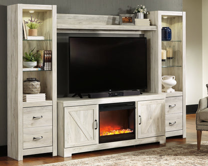 Bellaby 4-Piece Entertainment Center with Fireplace - Pull Up A Couch