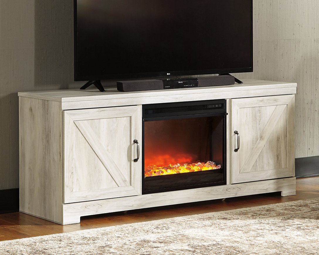 Bellaby 63" TV Stand with Fireplace - Pull Up A Couch