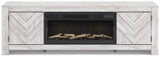 Cayboni 71" TV Stand with Electric Fireplace