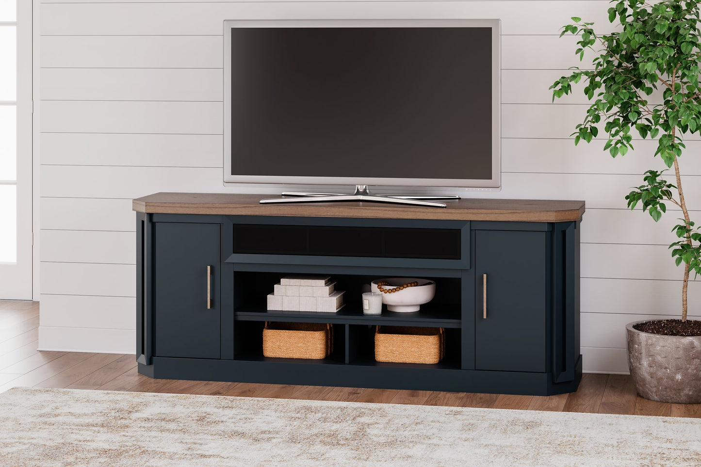 Landocken 83" TV Stand - Pull Up A Couch