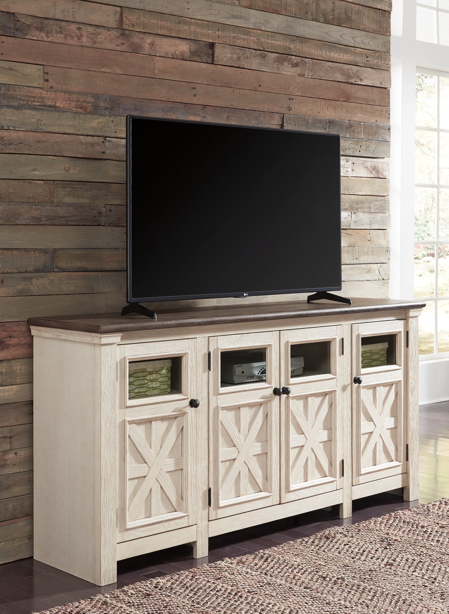 Bolanburg 74" TV Stand - Pull Up A Couch