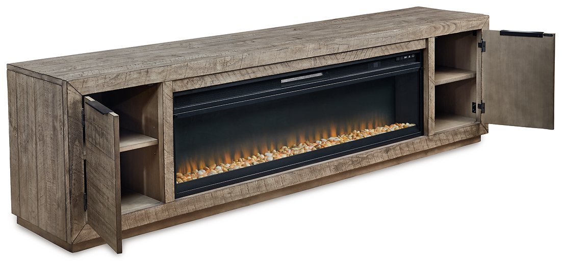 Krystanza TV Stand with Electric Fireplace - Pull Up A Couch